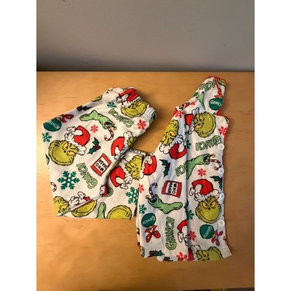 Grinch Toddler PJs 2T